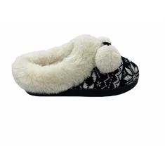 Dép guốc lông thú